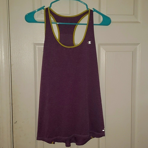 Champion Razorback Purple Yellow Tank Top - Picture 1 of 2